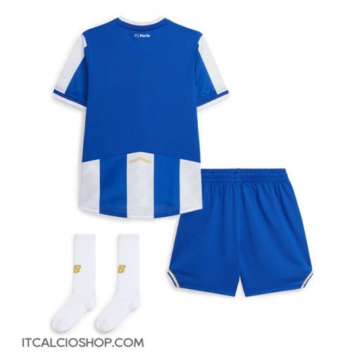 Porto Prima Maglia Bambino 2025-26 Manica Corta (+ Pantaloni corti)